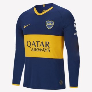 Maillot Boca Juniors Domicile ML 2019 2020 Bleu Maillot Boca Juniors Domicile ML 2019 2020 Bleu