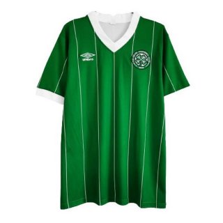 Thailande Maillot Celtic Third Retro 1984 1986 Vert