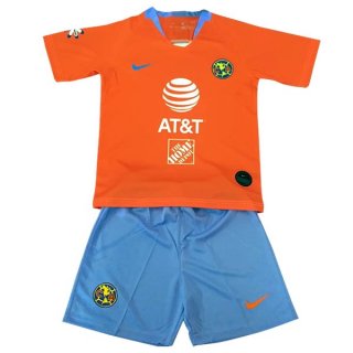 Maillot Club América Third Enfant 2019 2020 Orange