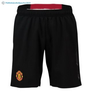 Pantalon Manchester United Domicile 2018 2019 Noir Pantalon Manchester United Domicile 2018 2019 Noir