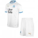 Maillot Marseille Domicile Enfant 2020 2021 Blanc