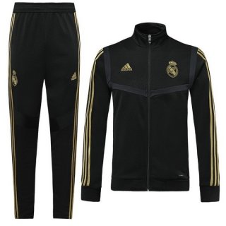 Survetement Enfant Real Madrid 2019 2020 Jaune Noir