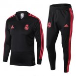 Survetement Enfant Real Madrid 2018 2019 Noir Rouge