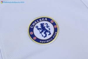 Survetement Chelsea 2017 2018 Gris Clair Bleu