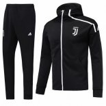 Survetement Juventus 2018 2019 Blanc Noir