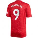 Maillot Manchester United NO.9 Martial Domicile 2020 2021 Rouge