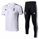 Polo Ensemble Complet Juventus 2019 2020 Blanc Noir