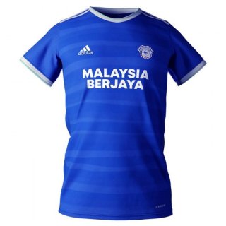 Thailande Maillot Cardiff City Domicile 2020 2021 Bleu