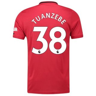 Maillot Manchester United NO.38 Tuanzebe Domicile 2019 2020 Rouge