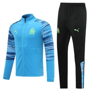 Survetement Marseille 2020 2021 Bleu Noir Survetement Marseille 2020 2021 Bleu Noir