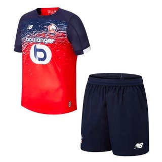 Maillot Lille OSC Domicile Enfant 2019 2020 Rouge