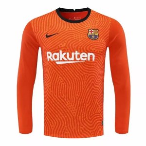 Maillot Barcelona Gardien ML 2020 2021 Orange