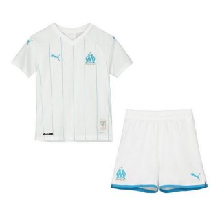 Maillot Marseille Domicile Enfant 2019 2020 Blanc