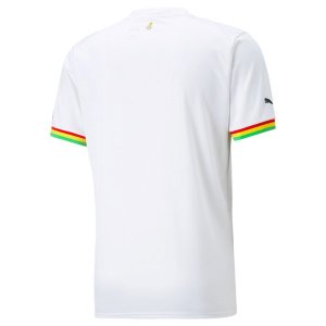 Thailande Maillot Ghana Domicile 2022 Blanc