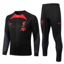 Survetement Liverpool 2023 Noir Gris