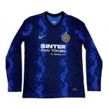 Thailande Maillot Inter Milan Domicile ML 2021 2022