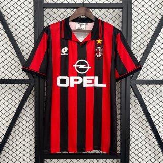 Thailande Maillot AC Milan Domicile Retro 1997-1998 Thailande Maillot AC Milan Domicile Retro 1997-1998