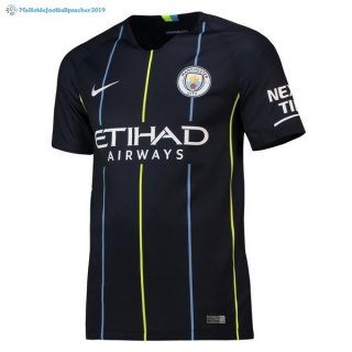 Thailande Maillot Manchester City Exterieur 2018 2019 Bleu Thailande Maillot Manchester City Exterieur 2018 2019 Bleu