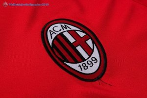 Polo AC Milan Ensemble Complet 2017 2018 Rouge