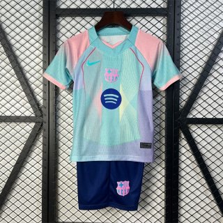 Maillot Barcelone Special Edition Enfant 2025 2026 Verde Maillot Barcelone Special Edition Enfant 2025 2026 Verde