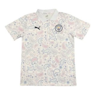 Polo Manchester City 2020 2021 Blanc Polo Manchester City 2020 2021 Blanc