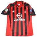 Maillot AC Milan Domicile Retro 2005/06 Rouge