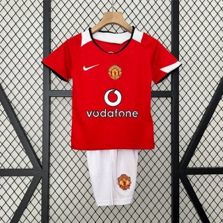 Maillot Manchester United Domicile Enfant Retro 2005 2006 Maillot Manchester United Domicile Enfant Retro 2005 2006