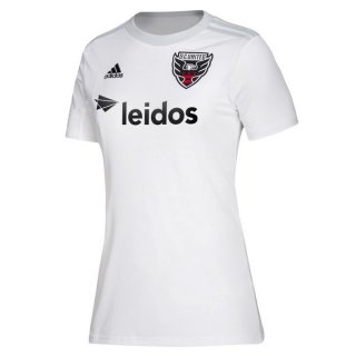 Maillot D.C. United Exterieur Femme 2019 2020 Blanc