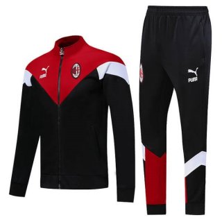Survetement AC Milan 2019 2020 Rouge Noir Blanc Survetement AC Milan 2019 2020 Rouge Noir Blanc
