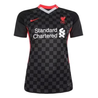Maillot Liverpool Third Femme 2020 2021 Noir Maillot Liverpool Third Femme 2020 2021 Noir
