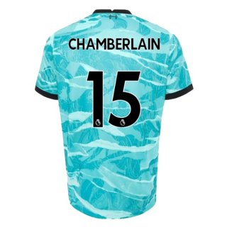 Maillot Liverpool NO.15 Chamberlain Exterieur 2020 2021 Bleu Maillot Liverpool NO.15 Chamberlain Exterieur 2020 2021 Bleu