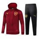 Survetement Enfant Arsenal 2018 2019 Rouge Marine