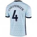 Maillot Chelsea NO.4 Christensen Exterieur 2020 2021 Bleu