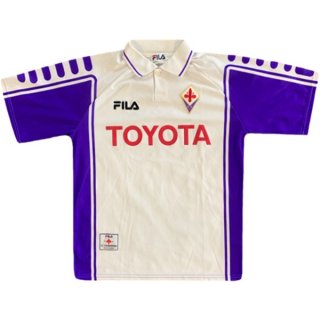 Thailande Maillot Fiorentina FILA Exterieur Retro 1999 2000 Blanc Thailande Maillot Fiorentina FILA Exterieur Retro 1999 2000 Blanc
