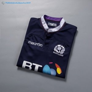 Maillot Rugby Écosse Domicile 2017 2018 Bleu