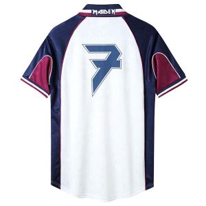 Thailande Maillot Iron Maiden x West Ham Retro Exterieur 1999/2001