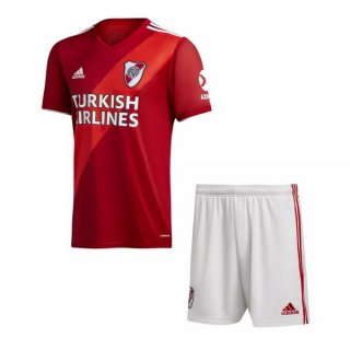 Maillot River Plate Exterieur Enfant 2020 2021 Rouge