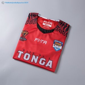 Maillot Rugby Tonga RLWC Domicile 2017 2018 Rouge