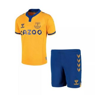 Maillot Everton Exterieur Enfant 2020 2021 Orange