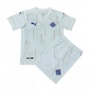 Maillot Islande Exterieur Enfant 2020 Blanc