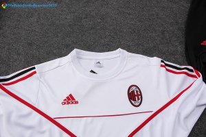 Survetement AC Milan 2017 2018 Blanc Rouge