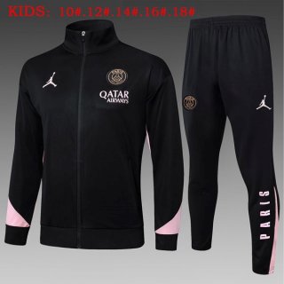 Enfant Survetement PSG 2025-2026 Noir Enfant Survetement PSG 2025-2026 Noir