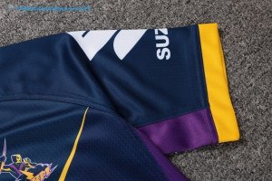 Maillot Rugby Melbourne Storm Auckland 9's 2017 2018 Bleu