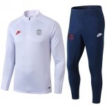 Survetement Paris Saint Germain 2019 2020 Blanc Bleu