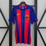 Thailande Maillot Barcelona Domicile Retro 2004-2005