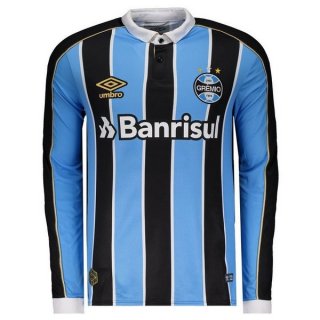 Maillot Grêmio FBPA Domicile ML 2019 2020 Azul