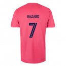 Maillot Real Madrid Exterieur NO.7 Hazard 2020 2021 Rose