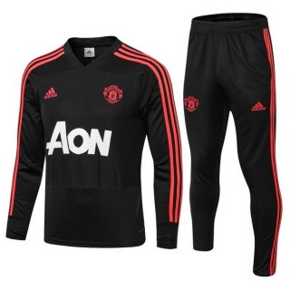 Survetement Manchester United 2018 2019 Rouge Noir Blanc Survetement Manchester United 2018 2019 Rouge Noir Blanc