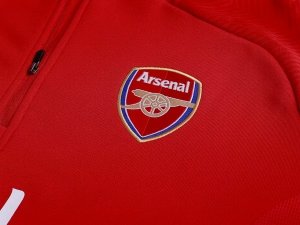 Survetement Arsenal 2018 2019 Rouge Gris