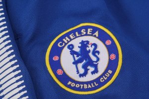 Maillot Entrainement Chelsea Ensemble Complet 2018 2019 Bleu Blanc